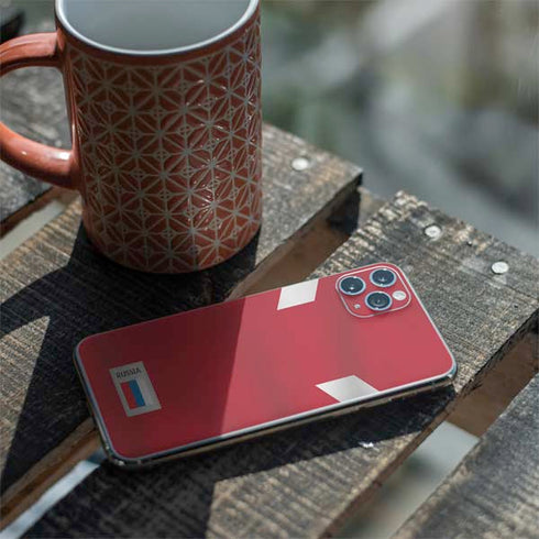 Russia Soccer Flag iPhone 11 Pro Max Skin